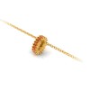 Prong Set Baguette Garnet Birthstone Bead Charm