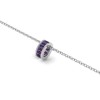 Channel Set Baguette Alexandrite Birthstone Bead Charm
