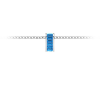 Channel Set Baguette Topaz Birthstone Bead Charm