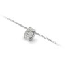 Channel Set Baguette Moissanite Birthstone Bead Charm