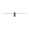 Channel Set Baguette Alexandrite Birthstone Bead Charm