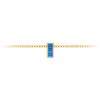 Channel Set Baguette Topaz Birthstone Bead Charm