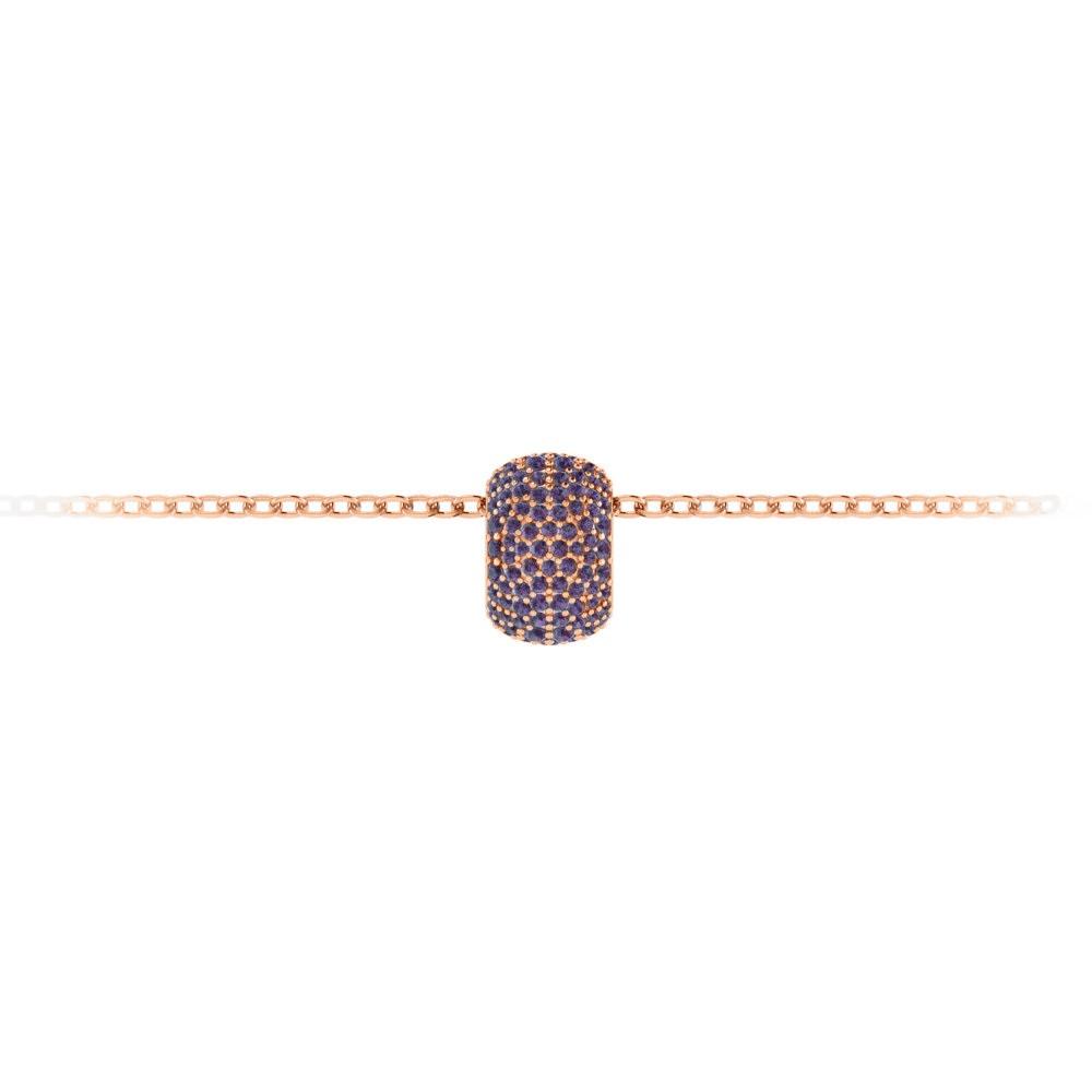 Pavé Alexandrite Birthstone Bead Charm