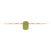 Pavé Peridot Birthstone Bead Charm
