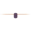 Pavé Sapphire Birthstone Bead Charm