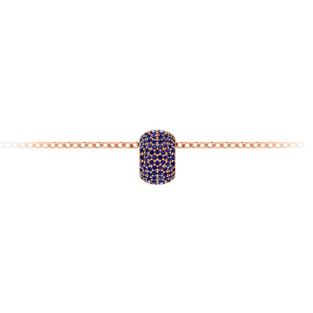 Pavé Sapphire Birthstone Bead Charm