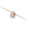 Pavé CZ Birthstone Bead Charm