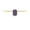 Pavé Sapphire Birthstone Bead Charm