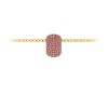Pavé Tourmaline Birthstone Bead Charm