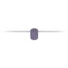 Pavé Alexandrite Birthstone Bead Charm