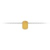 Pavé Citrine Birthstone Bead Charm