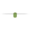 Pavé Peridot Birthstone Bead Charm