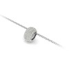 Pavé Lab Diamond Birthstone Bead Charm