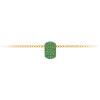 Pav?Emerald Birthstone Bead Charm