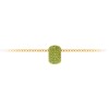 Pav?Peridot Birthstone Bead Charm