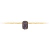 Pavè Sapphire Birthstone Bead Charm