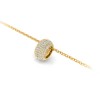 Pavè Moissanite Birthstone Bead Charm