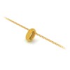Mini Pavé Citrine Birthstone Bead Charm