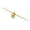 Mini Pavé Lab Diamond Birthstone Bead Charm