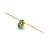 Mini Pavé Emerald Birthstone Bead Charm