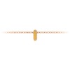 Mini Pavé Citrine Birthstone Bead Charm