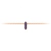 Mini Pavé Sapphire Birthstone Bead Charm