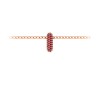 Mini Pavè Ruby Birthstone Bead Charm