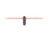 Mini Pavè Sapphire Birthstone Bead Charm