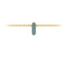 Mini Pavé Topaz Birthstone Bead Charm