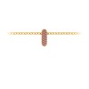 Mini Pavé Tourmaline Birthstone Bead Charm