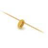 Mini Pavè Citrine Birthstone Bead Charm