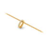 Prong Set Round Lab Diamond Birthstone Bead Charm