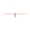 Prong Set Round Amethyst Birthstone Bead Charm