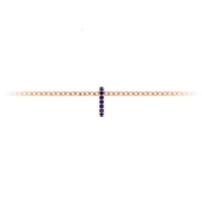 Prong Set Round Sapphire Birthstone Bead Charm