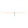 Prong Set Round Topaz Birthstone Bead Charm