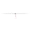 Prong Set Round Tourmaline Birthstone Bead Charm