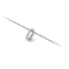 Prong Set Round Lab Diamond Birthstone Bead Charm