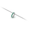 Prong Set Round Emerald Birthstone Bead Charm