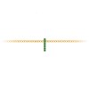 Prong Set Round Emerald Birthstone Bead Charm
