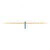Prong Set Round Topaz Birthstone Bead Charm