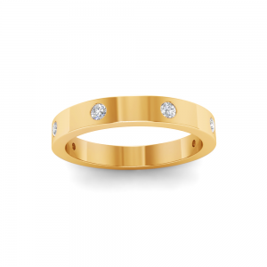 Moissanite Love Ring