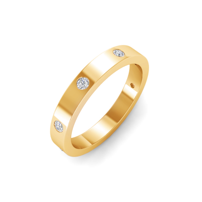 Moissanite Love Ring