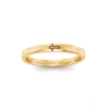 Cross Stamped Stackable Ring