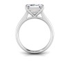 5 Ct Emerald CZ Engagement Ring