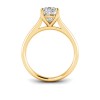 3.5 Ct Pear Moissanite Comfort Fit Solitaire Engagement Ring