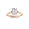1.5 Ct Oval Diamond Comfort Fit Solitaire Engagement Ring