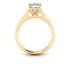 2.5 Ct Oval Lab Diamond Comfort Fit Solitaire Engagement Ring