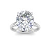 5 Ct Oval CZ Engagement Ring
