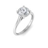 2 Ct Round Diamond Comfort Fit Solitaire Engagement Ring