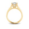 1 Ct Round Lab Diamond Comfort Fit Solitaire Engagement Ring
